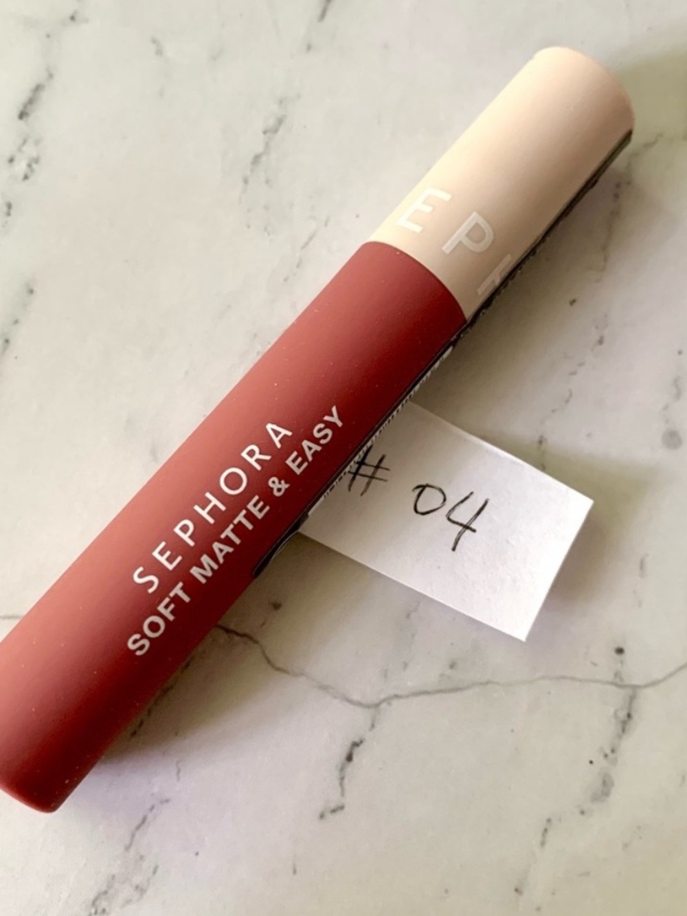 Sephora Soft Matte & Easy Liquid Lipstick 04 Laid back - 0.15 Oz